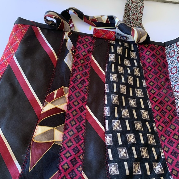 Purse Custom Made From Ties - Picture 3 of 4